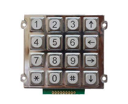 16位锌合金按键AFT-KEY-03