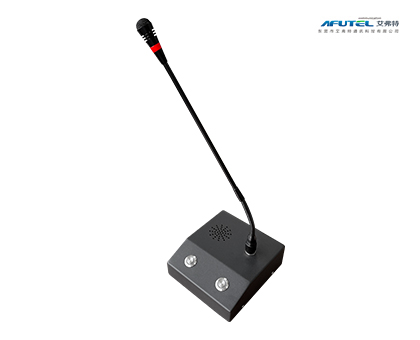 新款IP一键呼叫对讲鹅颈麦电话机