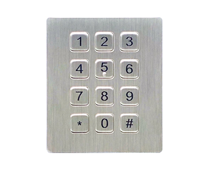 12位不锈钢按键AFT-KEY-12